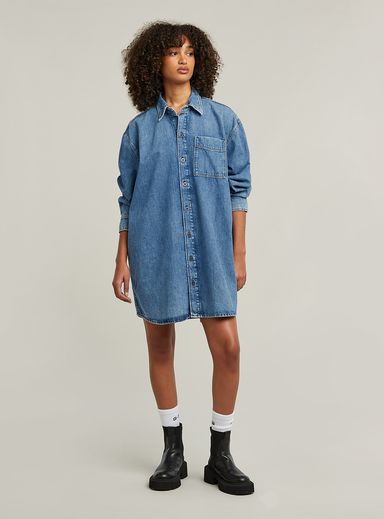 Vestido Oversized Denim